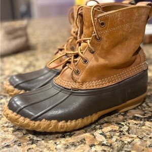 L.L. Bean Leather Boots-Original Maine Hunting Boot
